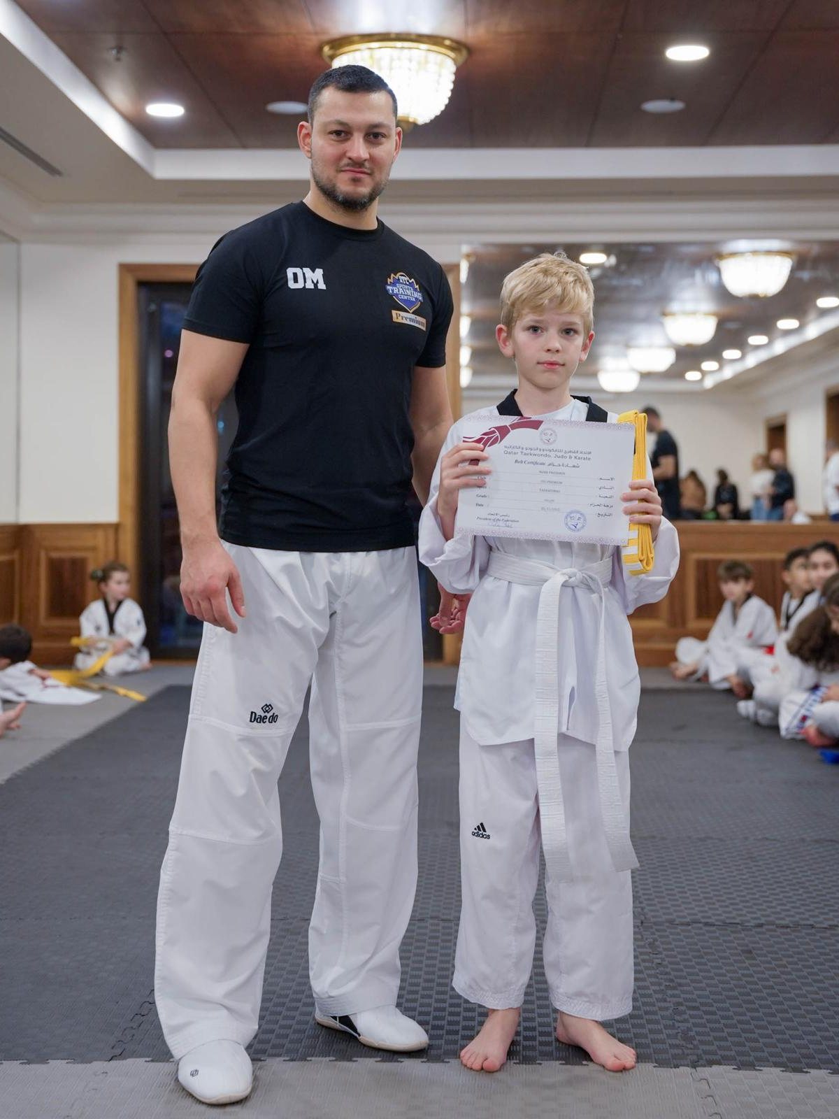 Oussama Meskini, Taekwondo coach at STC Premium